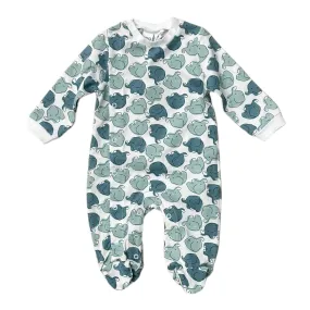 iDO - Sage romper with all over elephant print