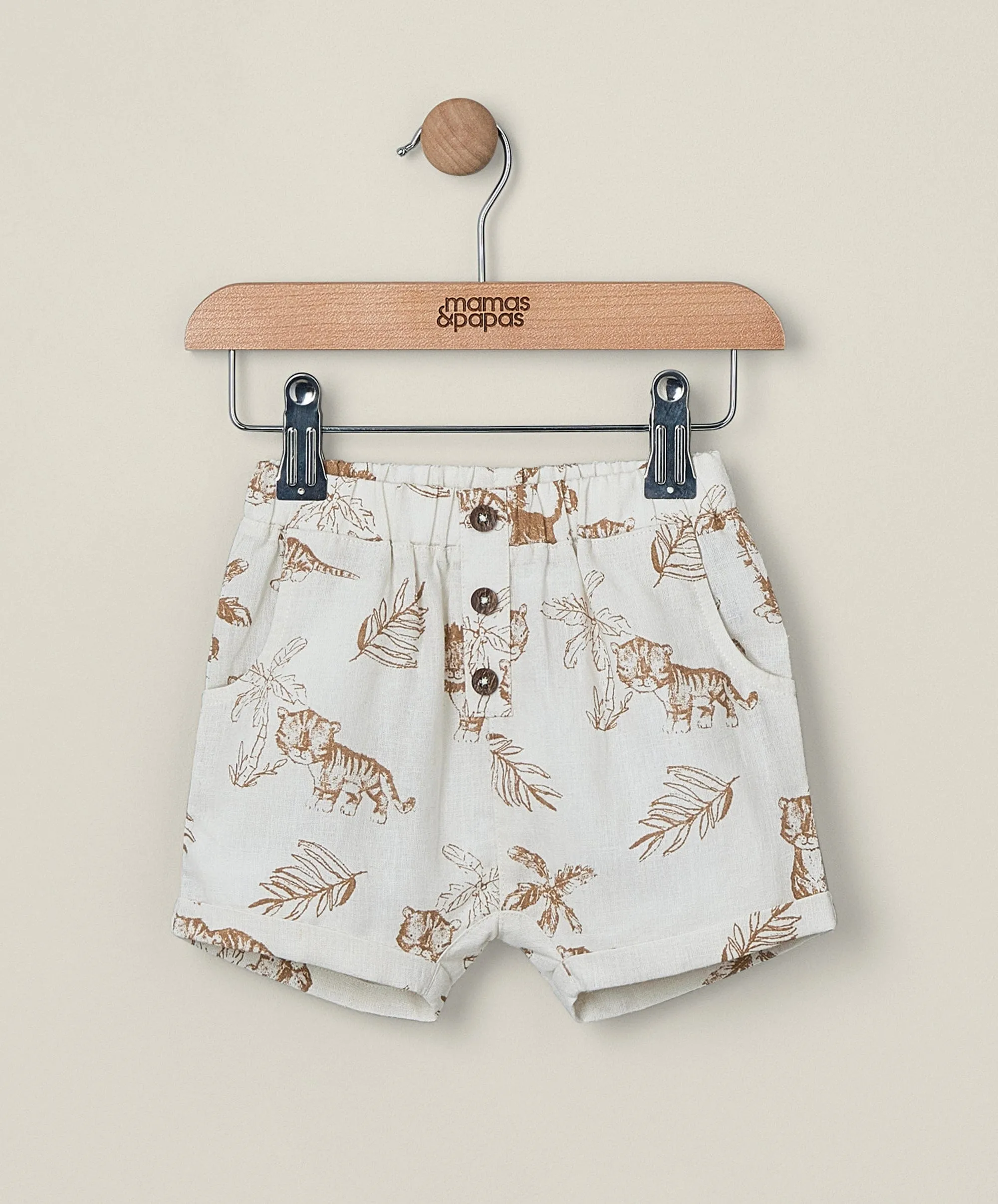 Jungle Linen Shorts