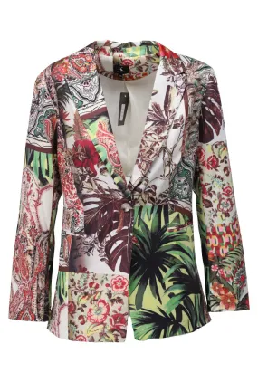 K-design - Blazer met print (A330P939)