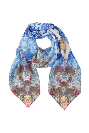 LARGE SQUARE SCARF GEISHA GATEWAYS