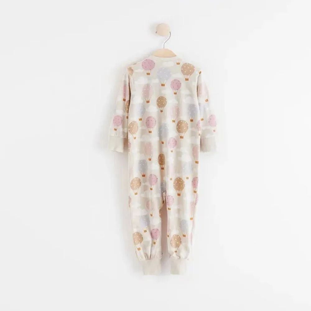 LDX Air Balloons Beige Romper 9864