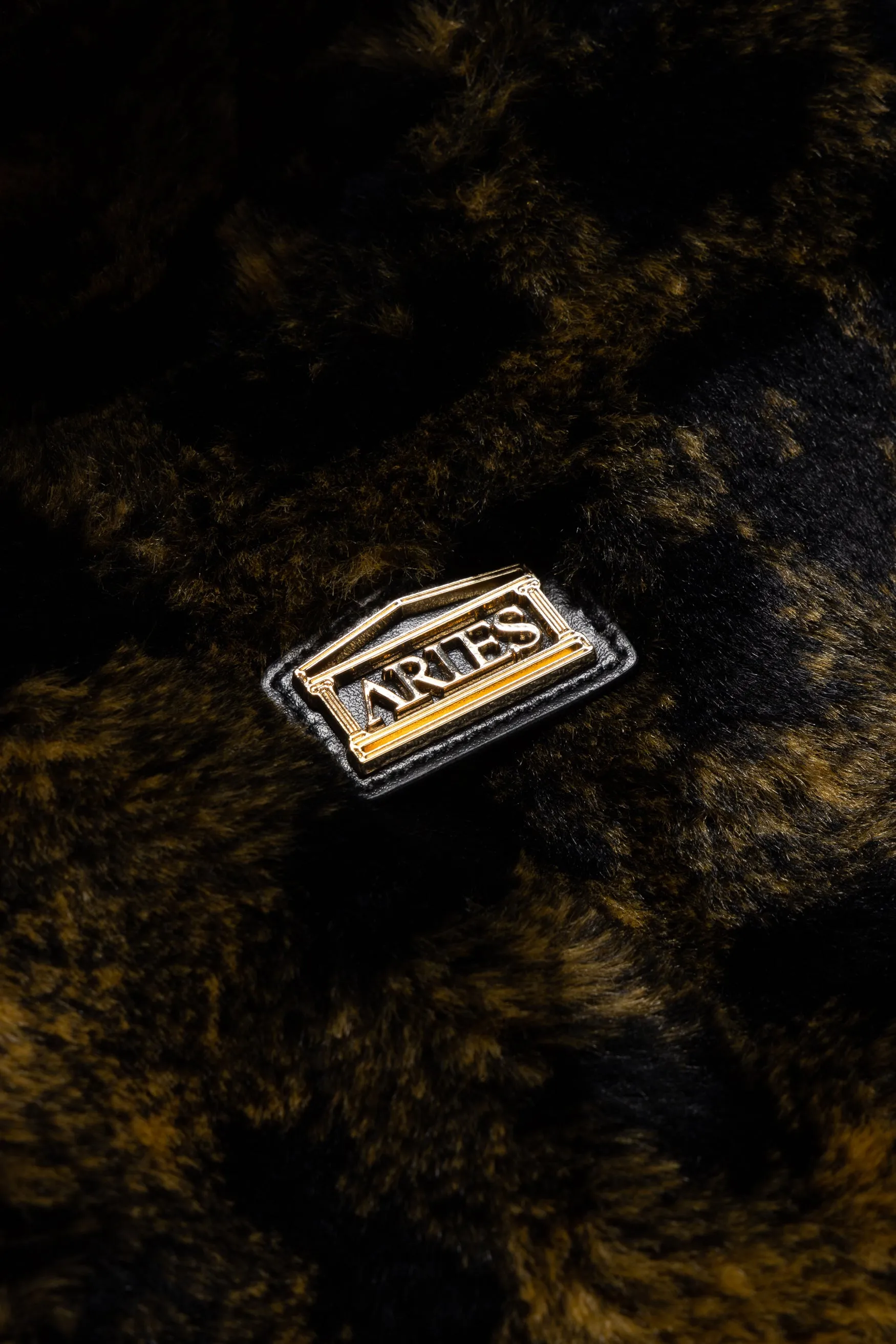 Leopard Furry Coach Jacket