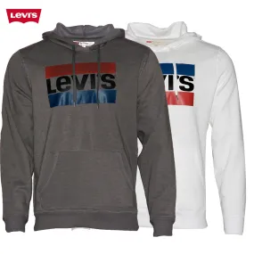 Levi's Men's Hoodie Classic Logo Pullover Cotton Long Sleeve Hooded Sweatshirt