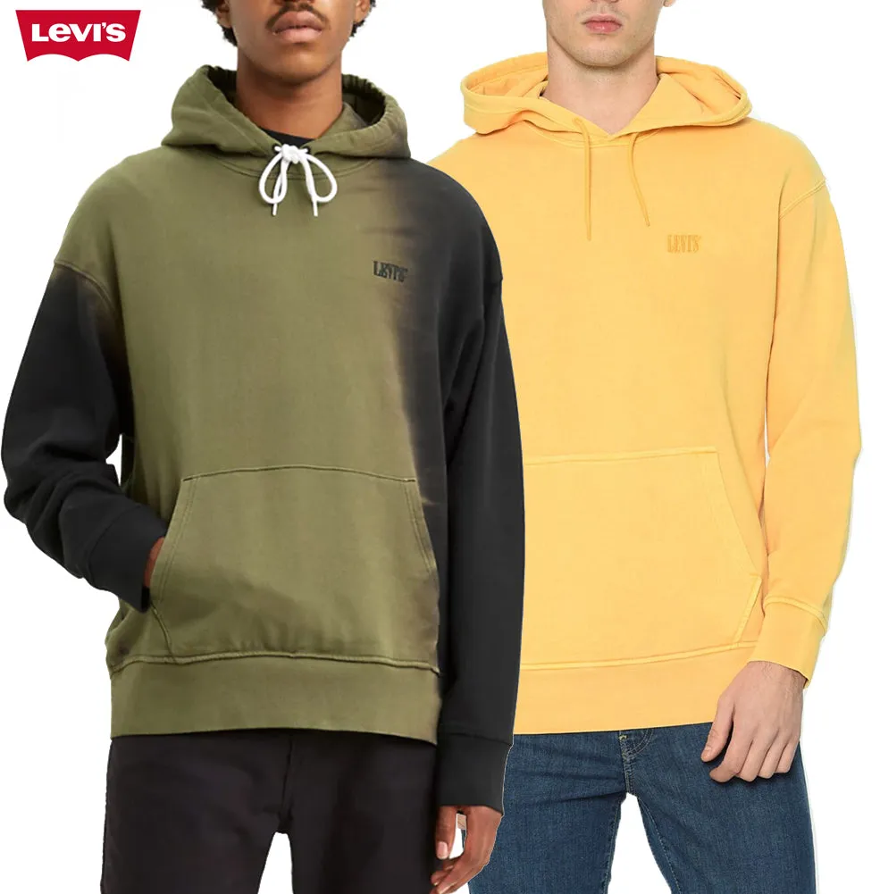 Levi's Men's Hoodie Pullover Classic Drawstring Long Sleeve Hooded Sweatshirt