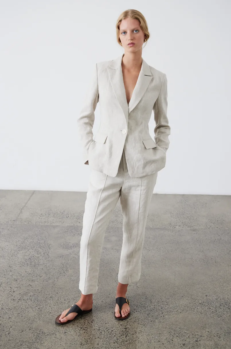 Linen Blazer by Laing