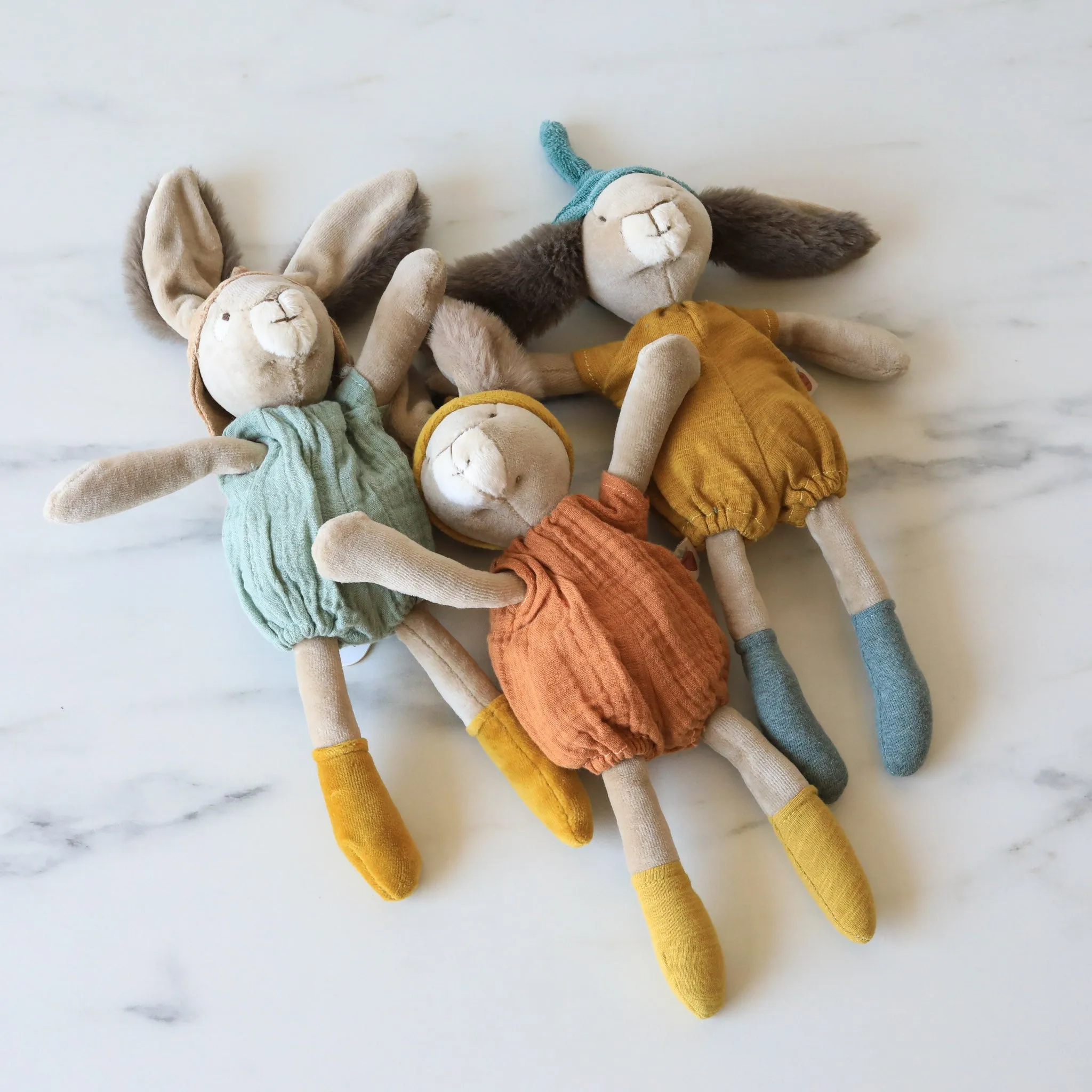 Little Ochre Rabbit Soft Toy
