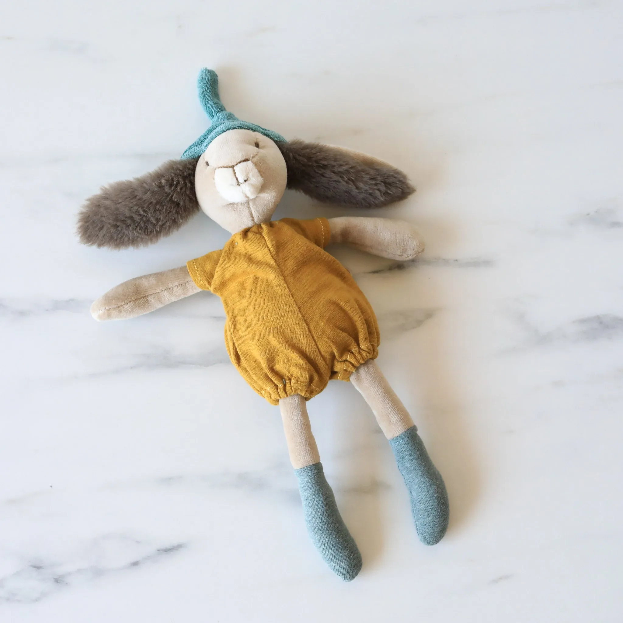 Little Ochre Rabbit Soft Toy