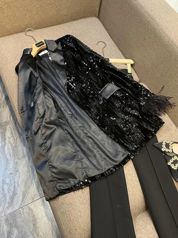 Lopez Sequin Blazer