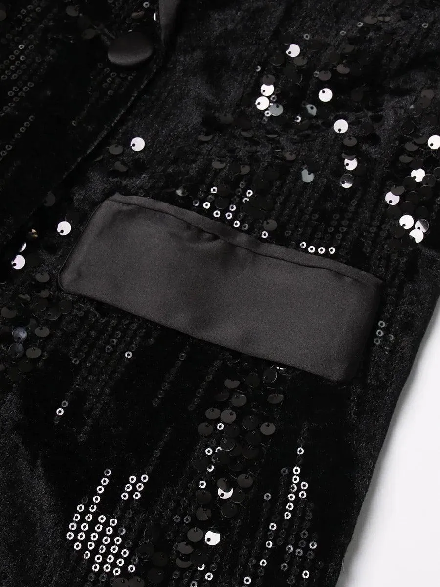 Lopez Sequin Blazer