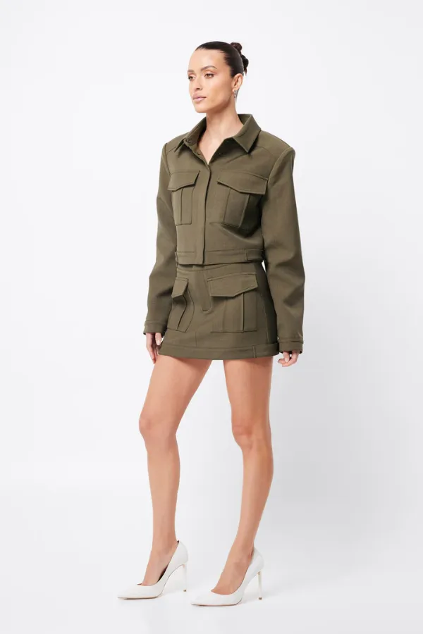 Low Profile Jacket Khaki