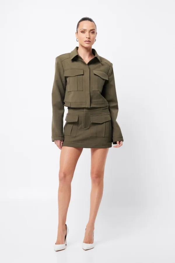 Low Profile Jacket Khaki