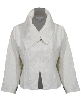 Luukaa Cropped Crinkle Jacket