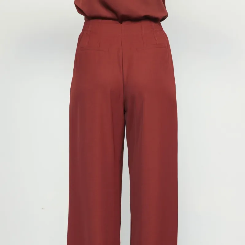 Main Attraction Wide Leg Pants- FINAL SALE