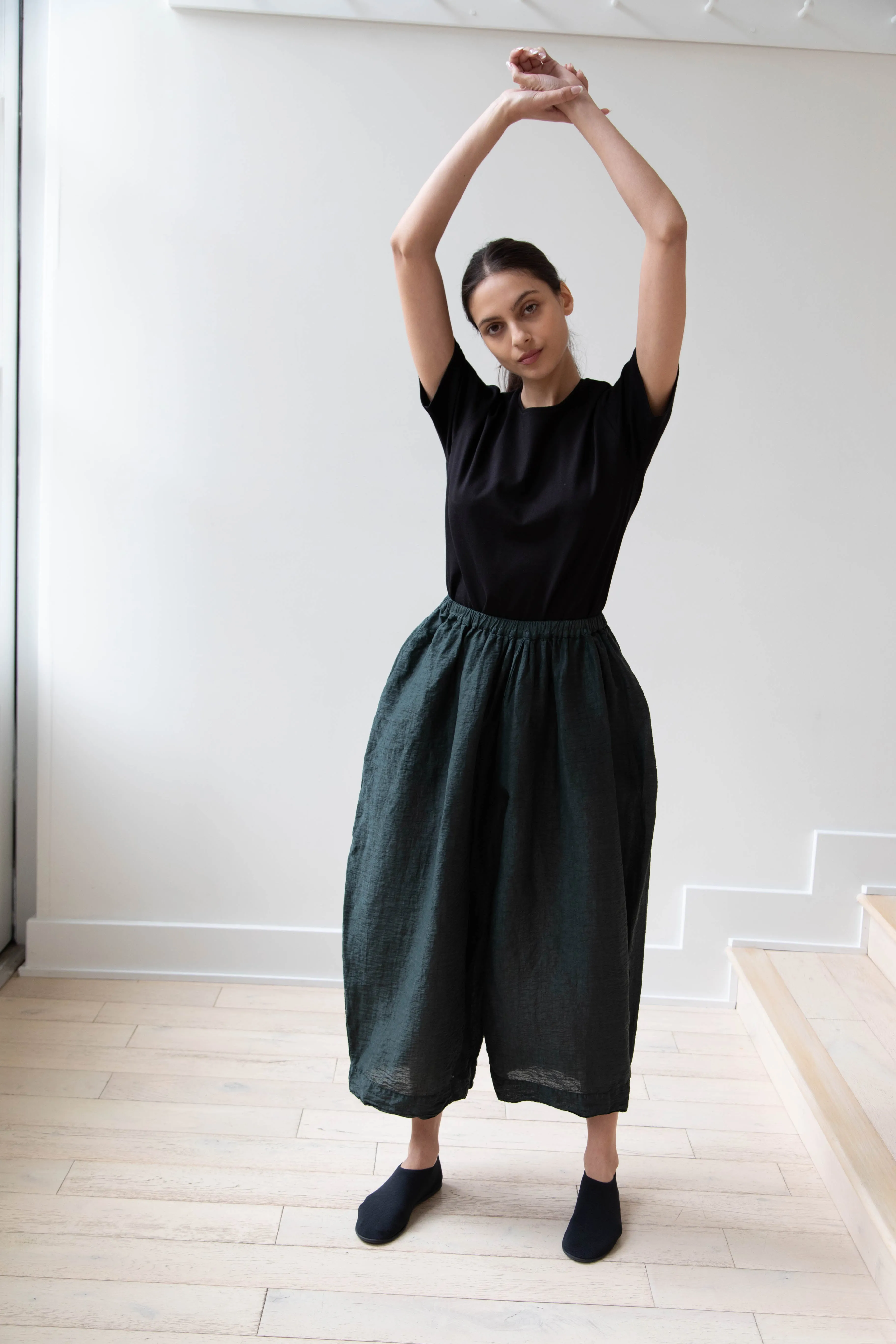 Manuelle Guibal | Oversize Pants in Military