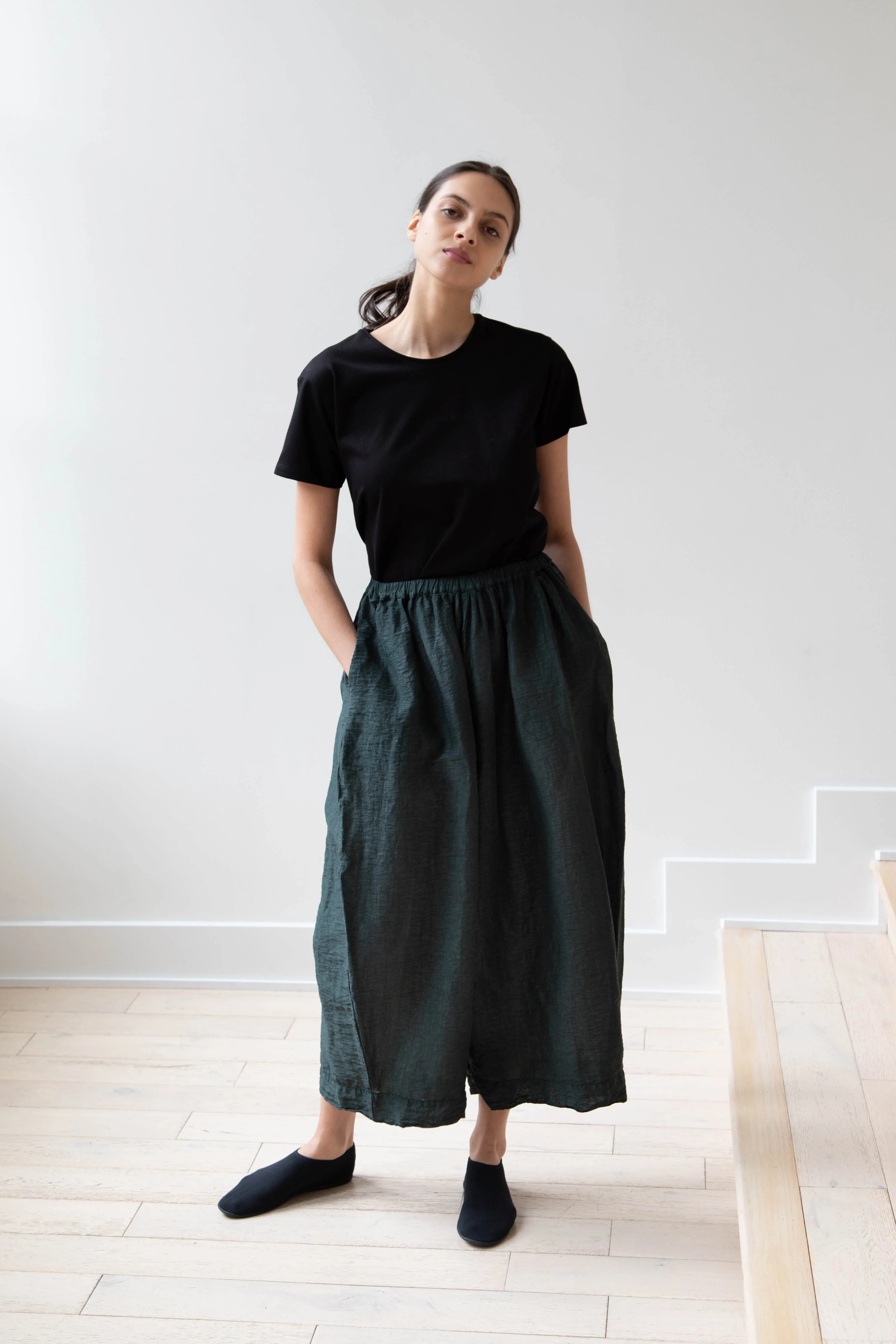 Manuelle Guibal | Oversize Pants in Military