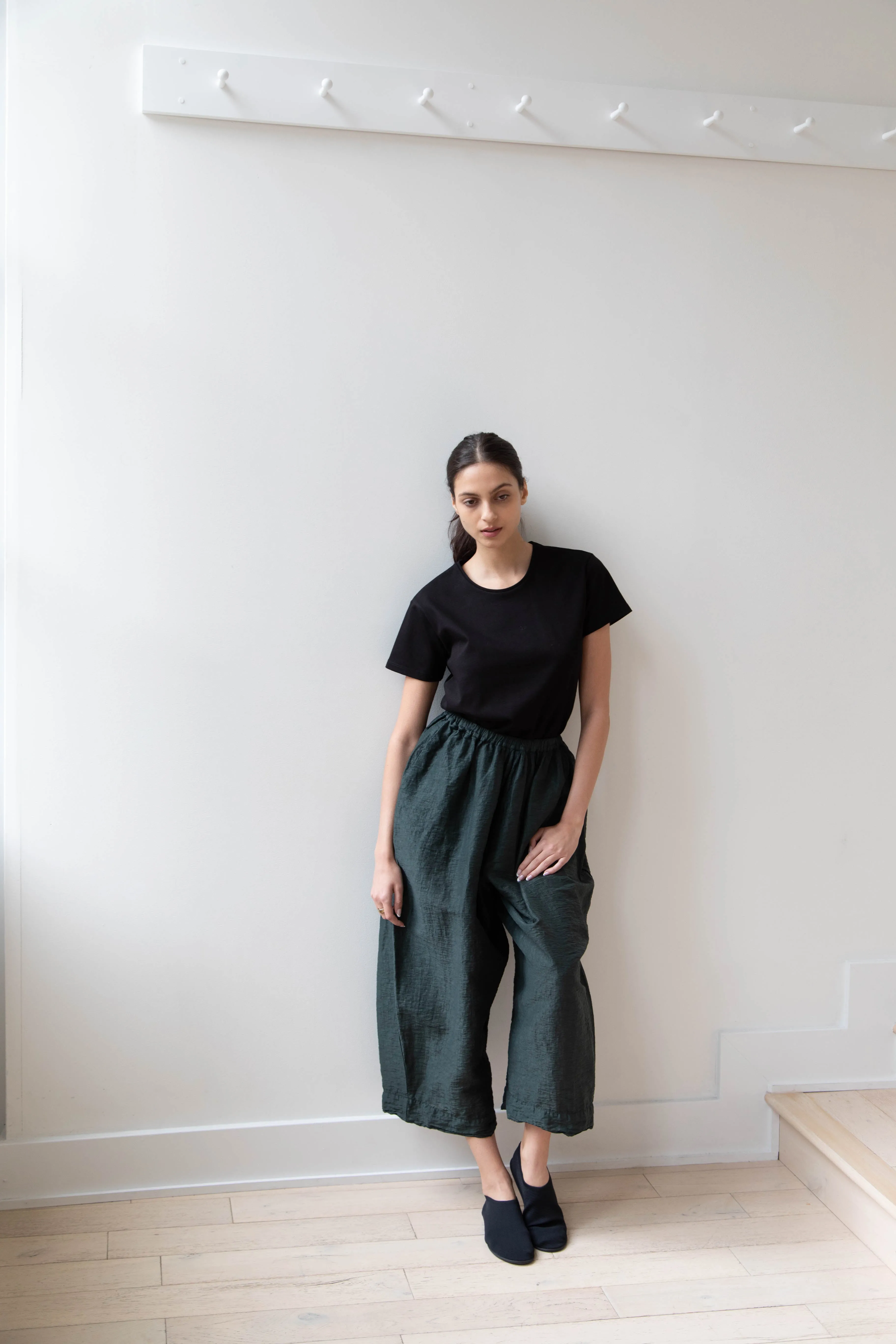 Manuelle Guibal | Oversize Pants in Military