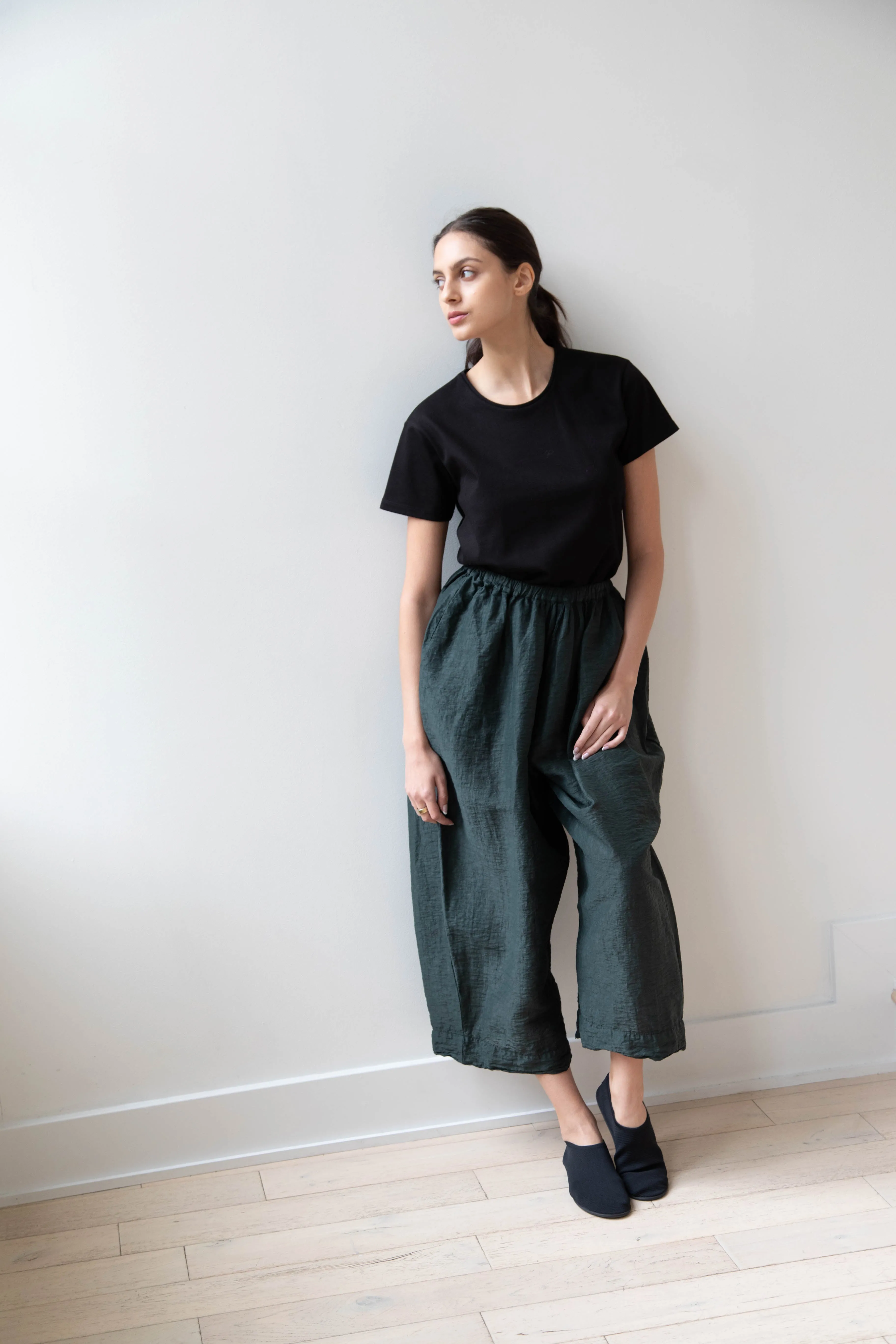 Manuelle Guibal | Oversize Pants in Military