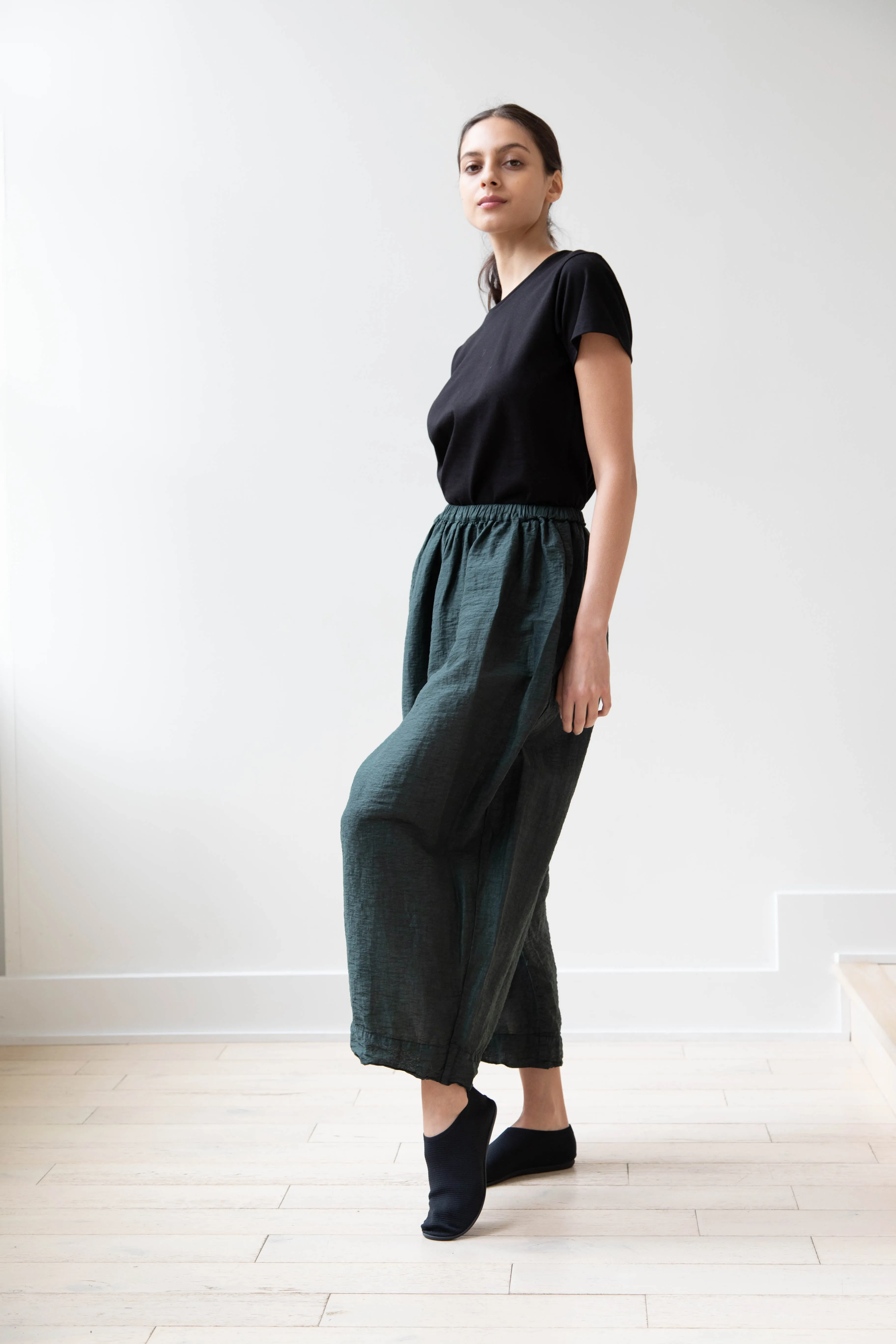 Manuelle Guibal | Oversize Pants in Military