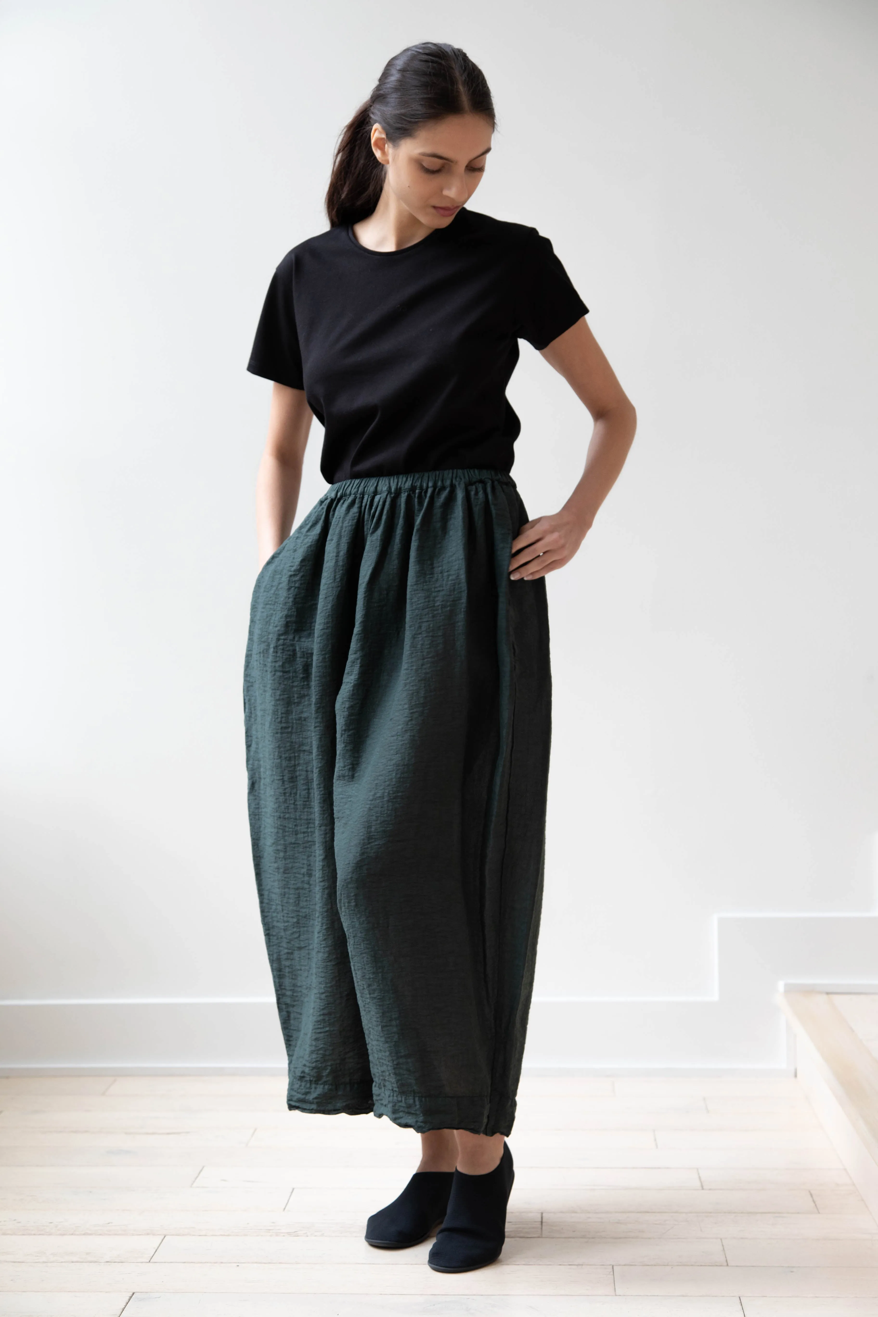 Manuelle Guibal | Oversize Pants in Military