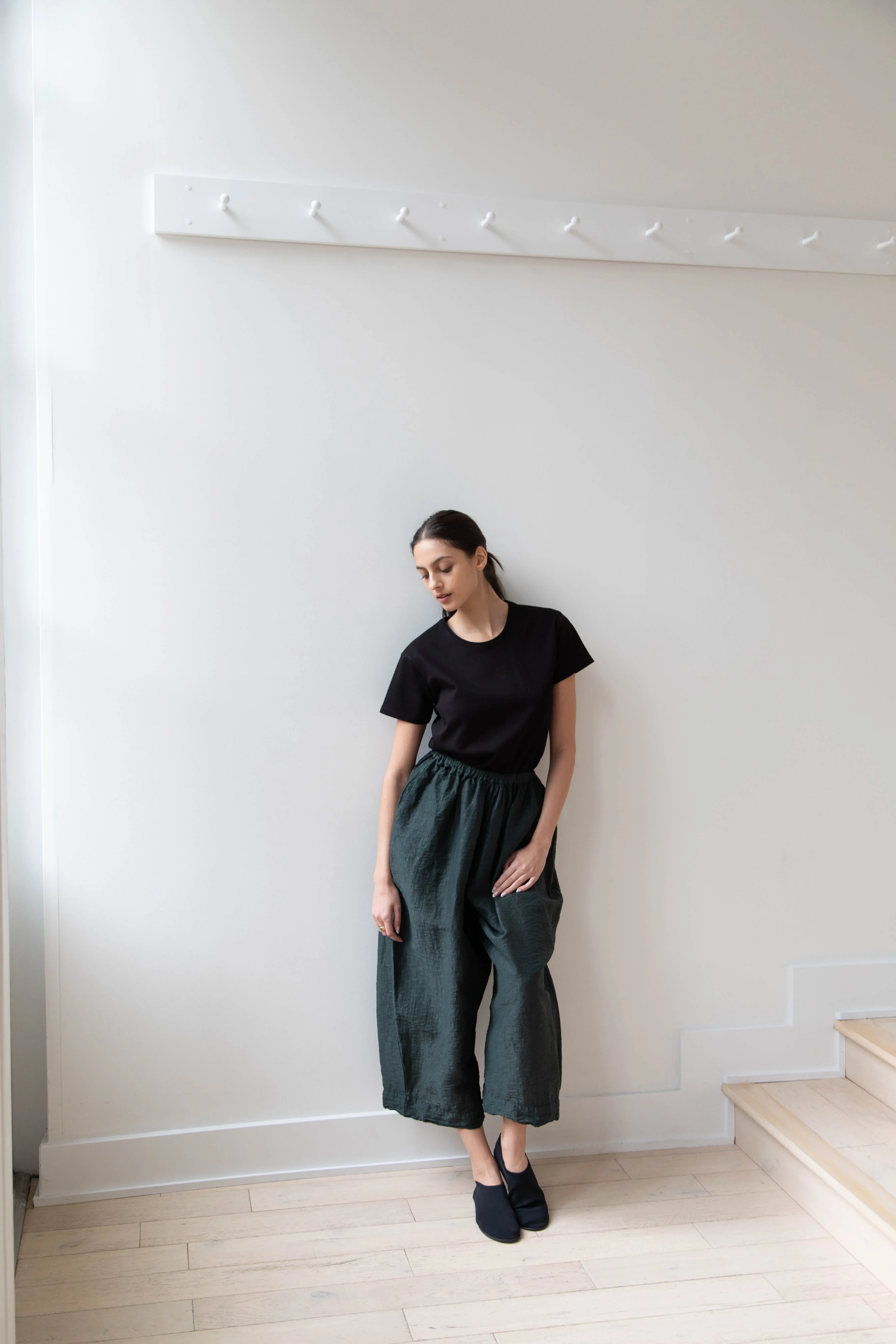 Manuelle Guibal | Oversize Pants in Military