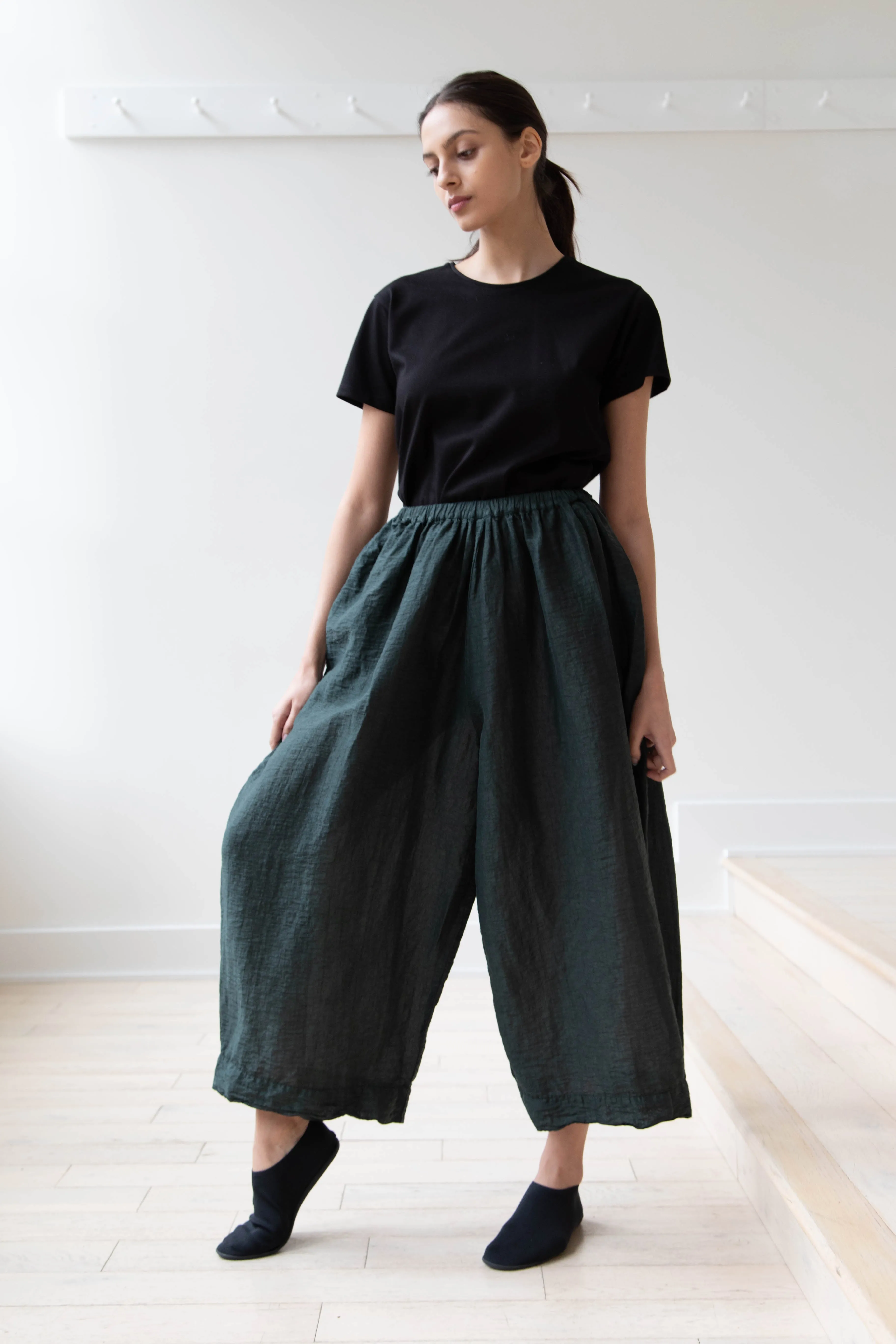 Manuelle Guibal | Oversize Pants in Military