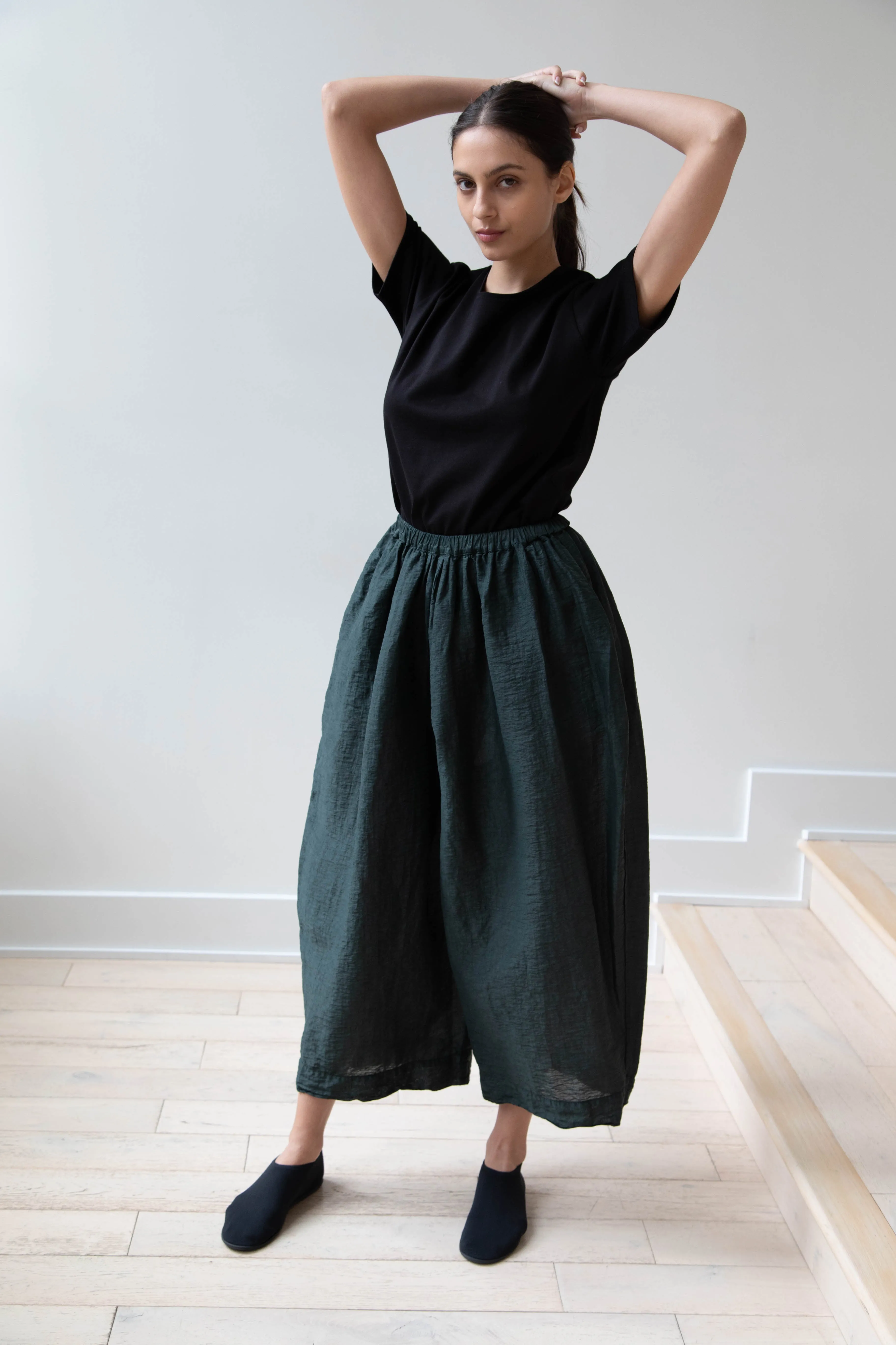 Manuelle Guibal | Oversize Pants in Military
