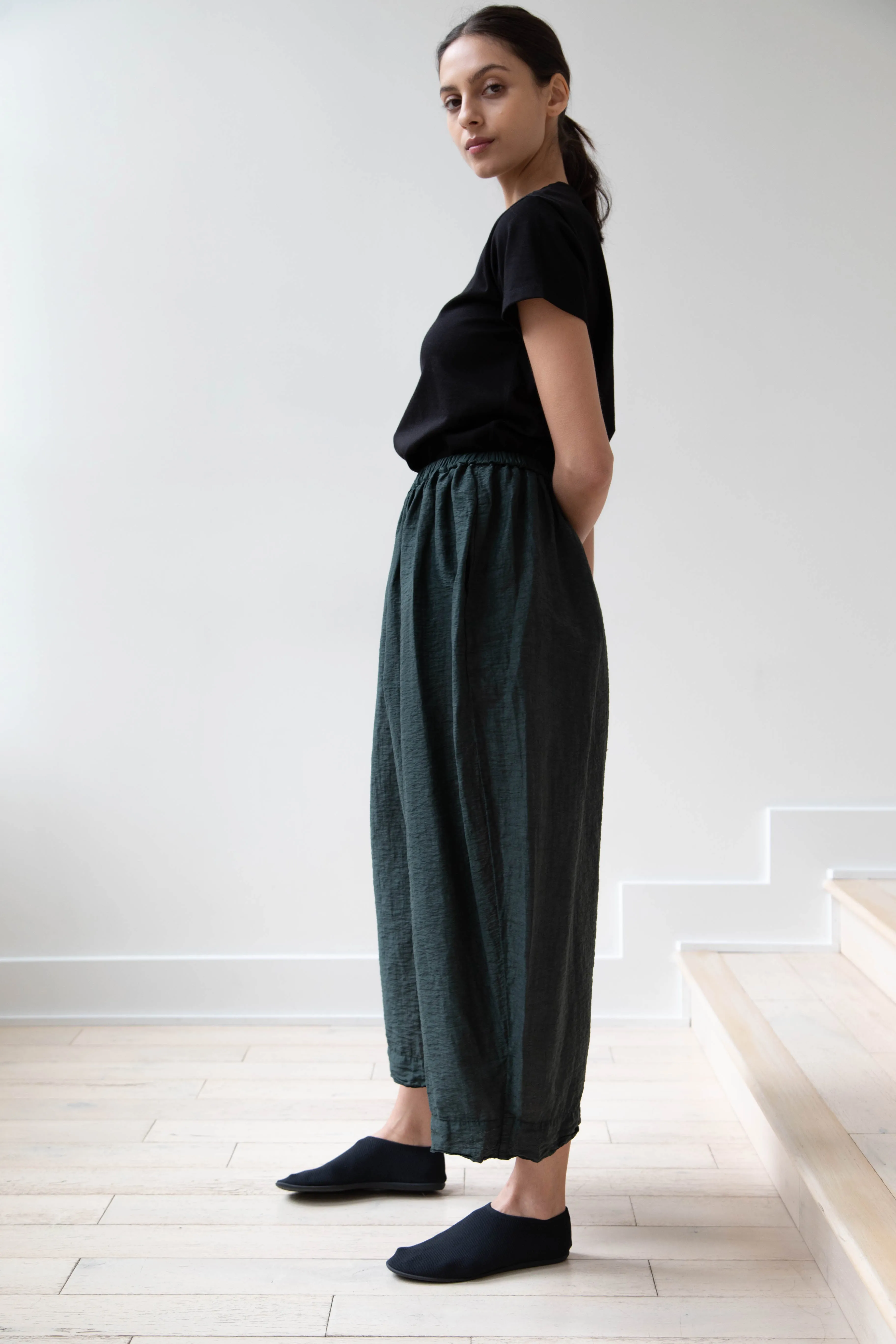 Manuelle Guibal | Oversize Pants in Military