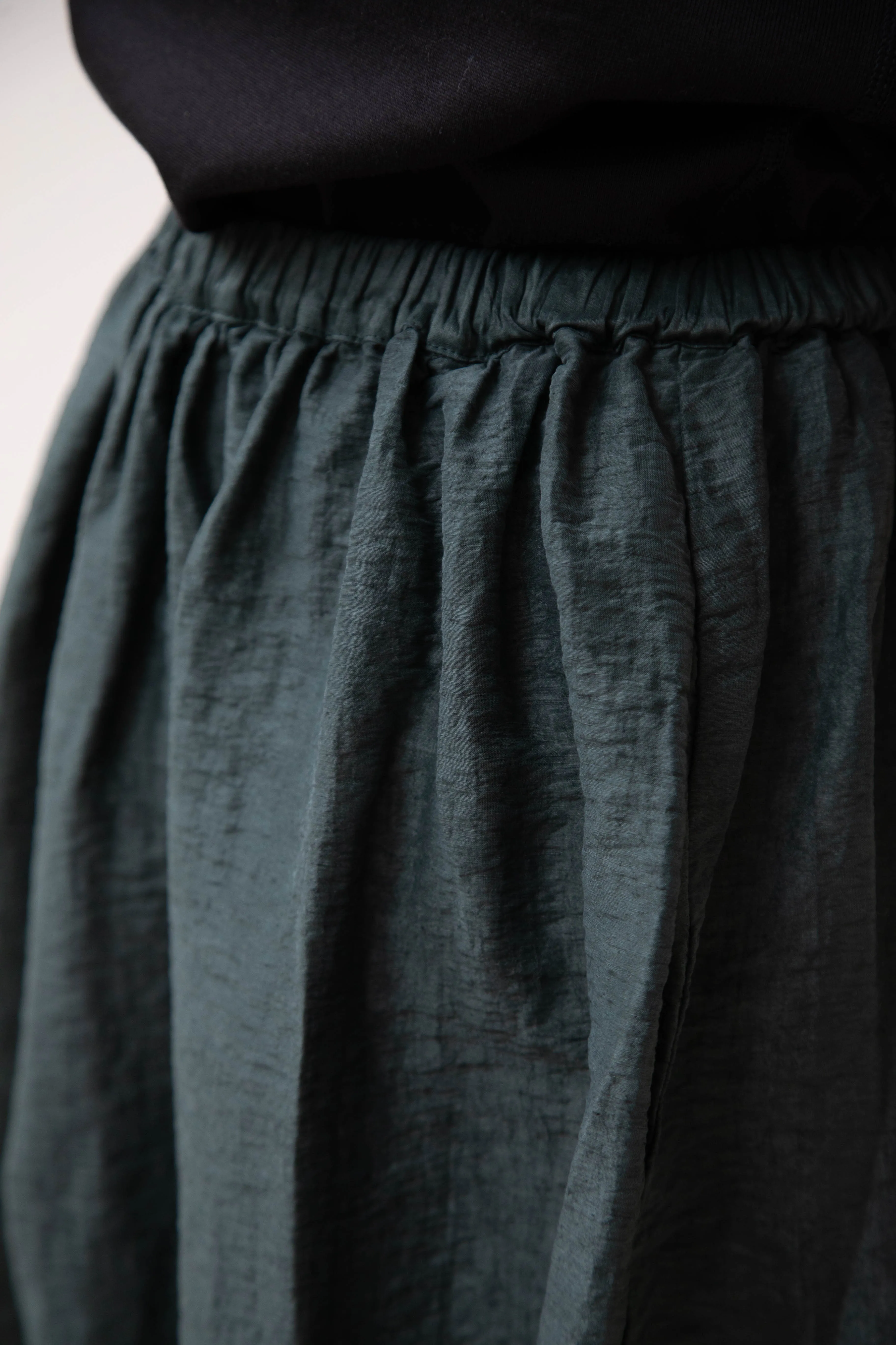 Manuelle Guibal | Oversize Pants in Military