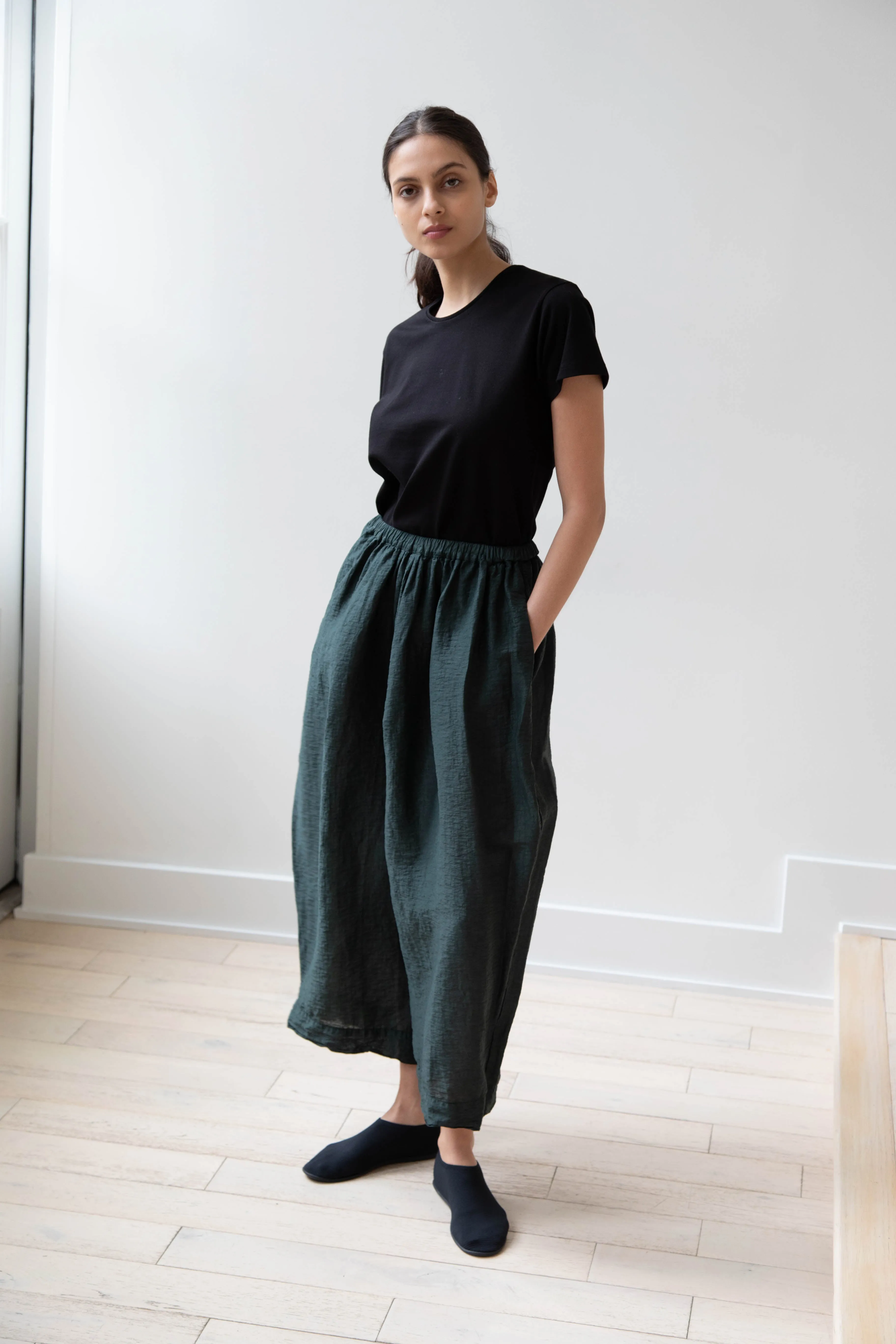 Manuelle Guibal | Oversize Pants in Military