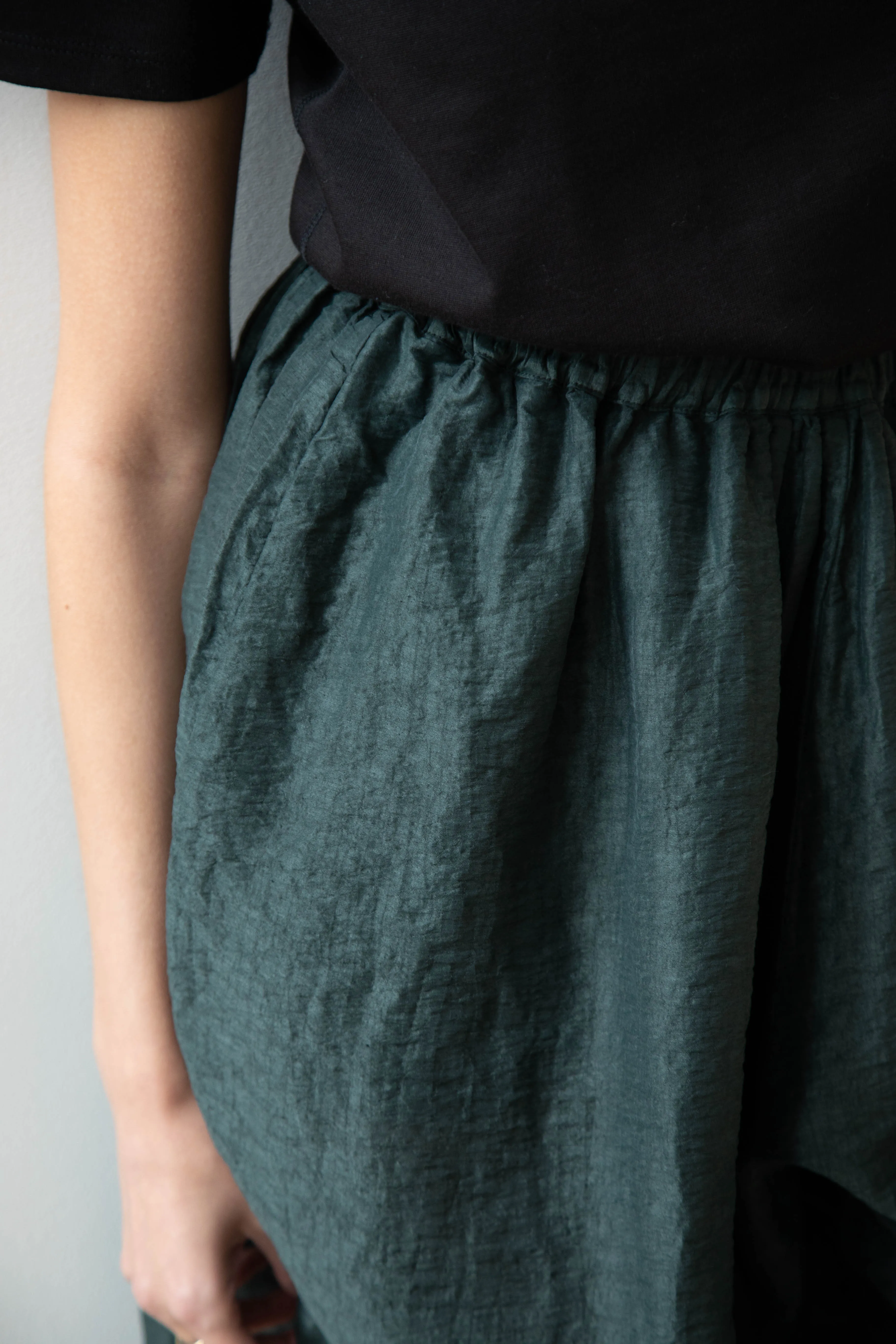 Manuelle Guibal | Oversize Pants in Military