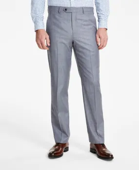 Michael Kors Mens Classic fit Dress Pants 38 / 30 Light Grey Solid Stretch