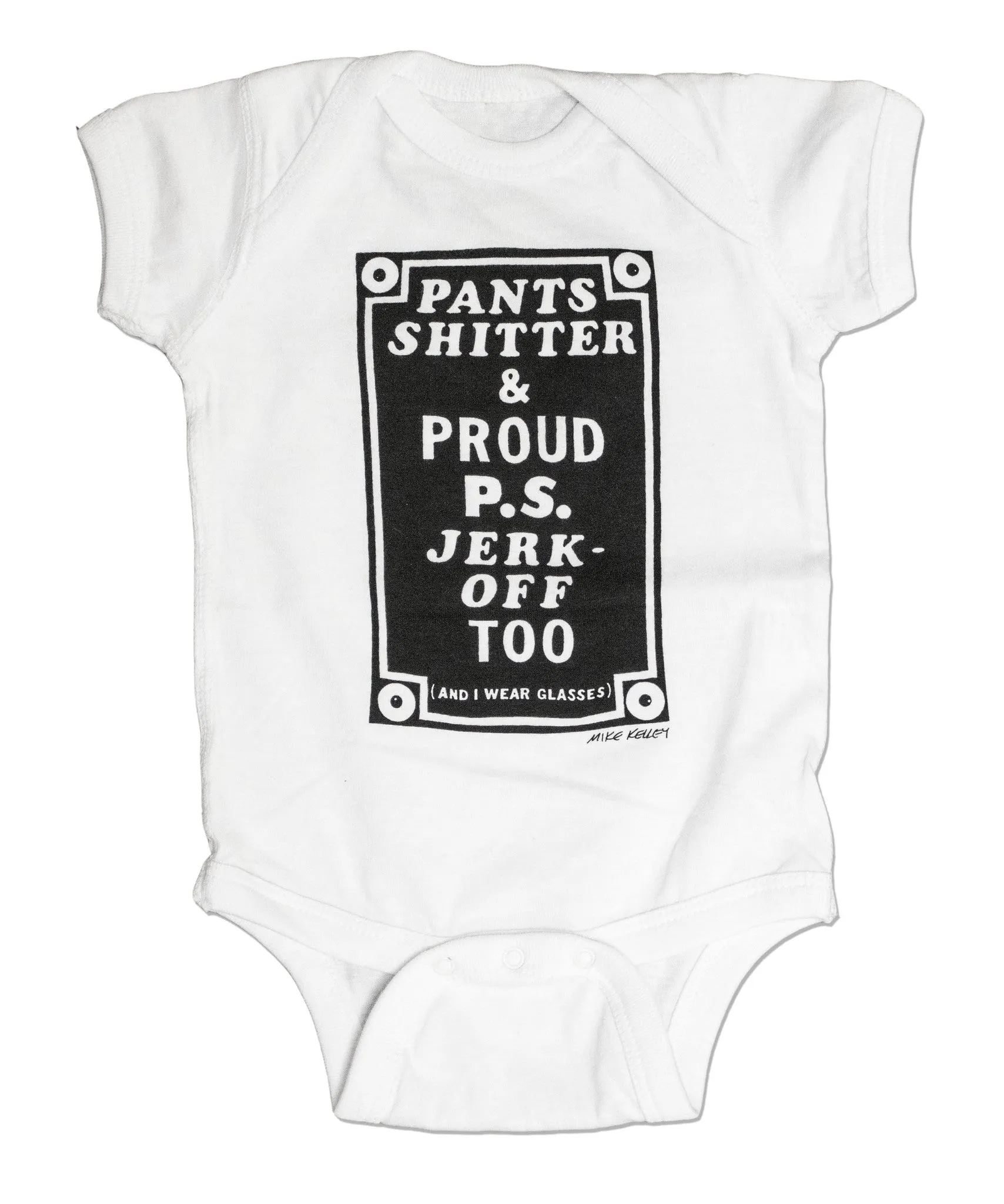 Mike Kelley: Three Point Program Baby Romper