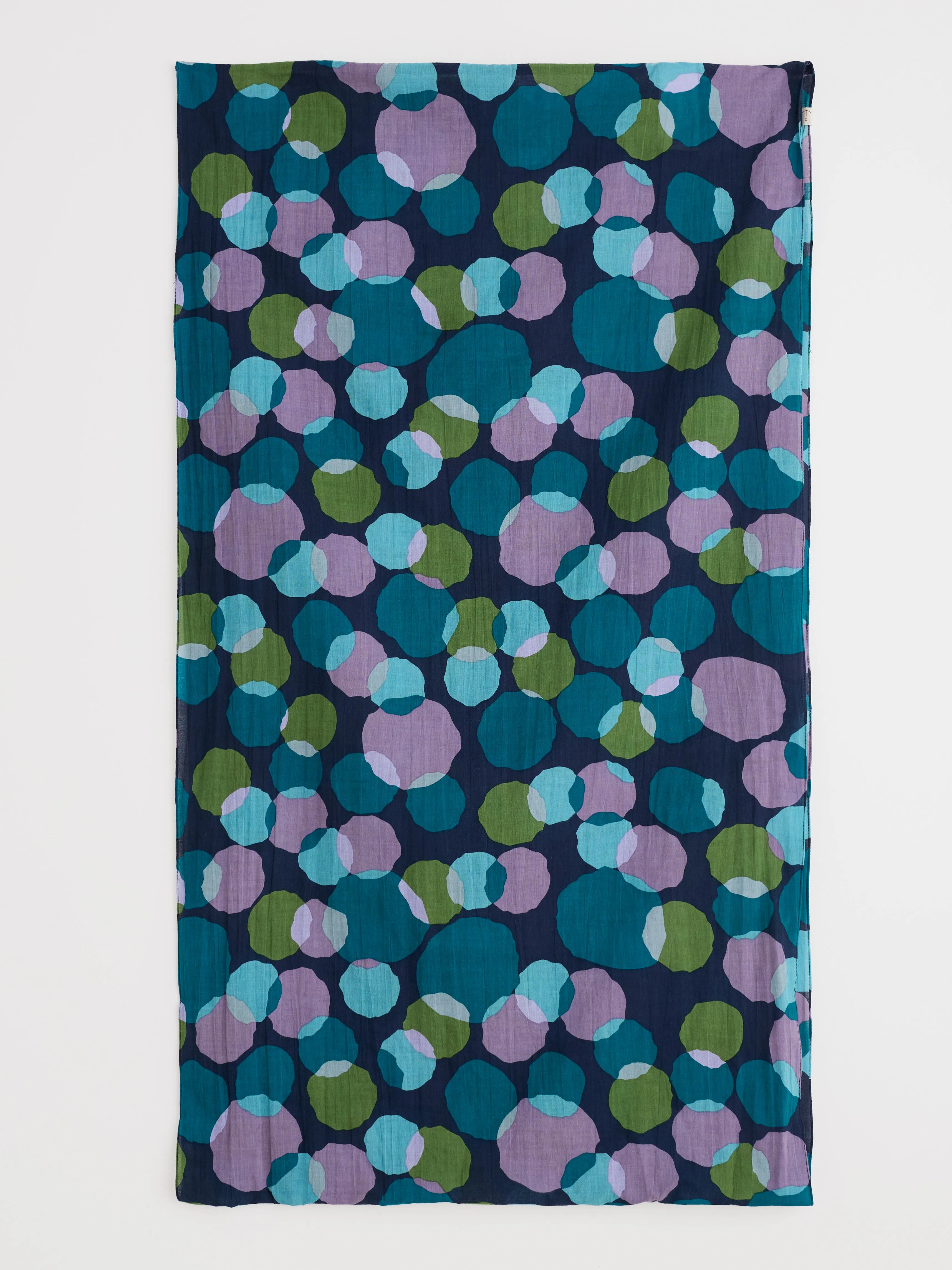 New Everyday Circle Scarf Circle Collage Echium