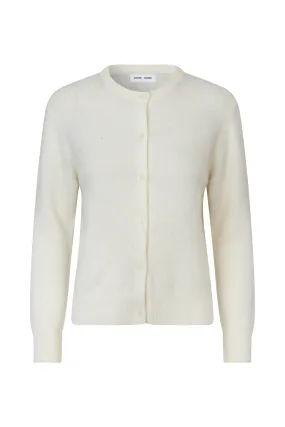 Nor Short Cardigan - Clear Cream