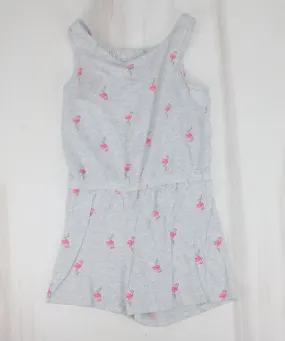OLD NAVY FLAMINGO ROMPER GIRLS 10Y PRE-LOVED