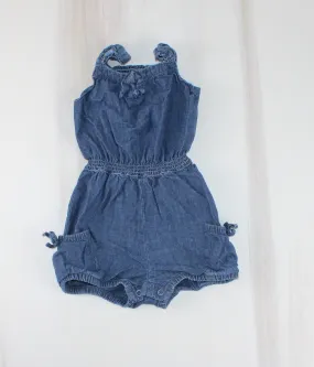 OSH KOSH DENIM ROMPER 18M PRE-LOVED