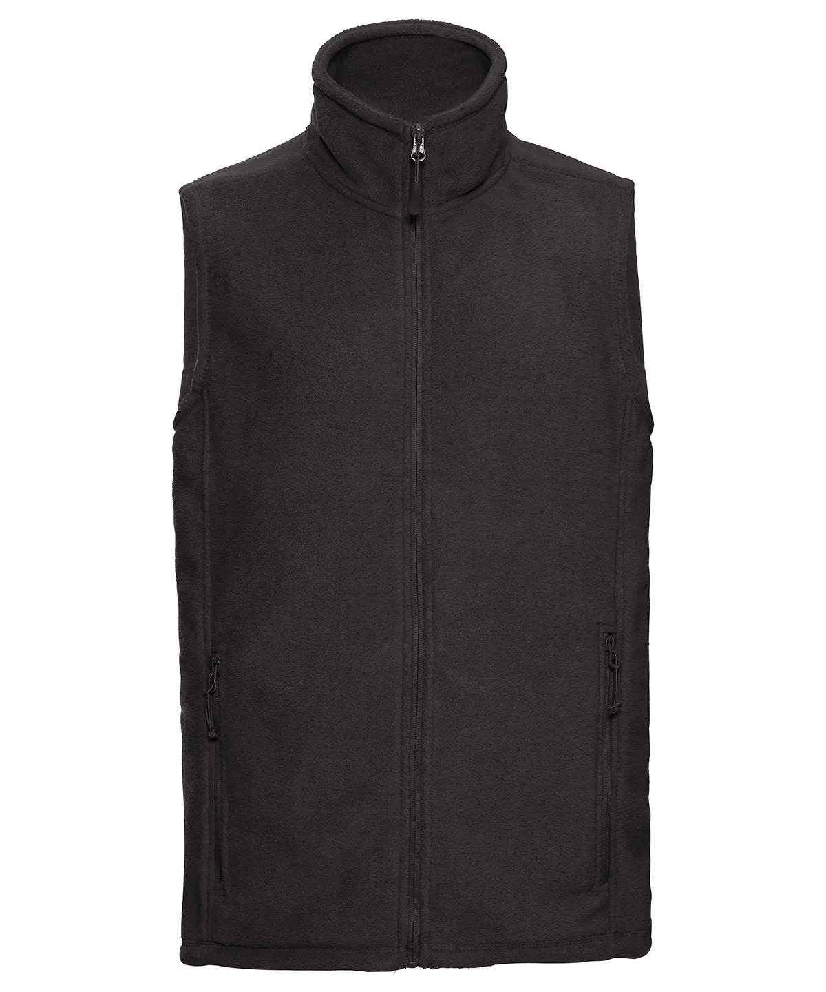 Outdoor fleece gilet | Black