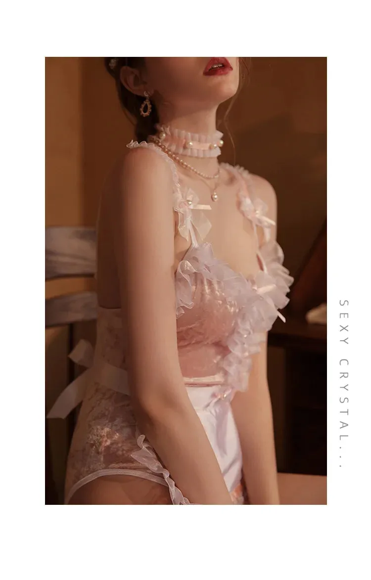 Pink Maid Bodysuit