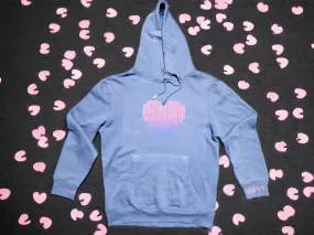 Pixel Heart Pullover Hoodie
