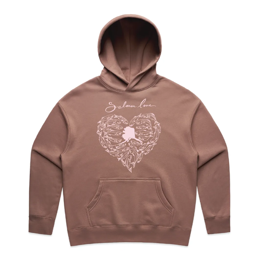 (Pre-order) Salmon Love Pullover Hoodie
