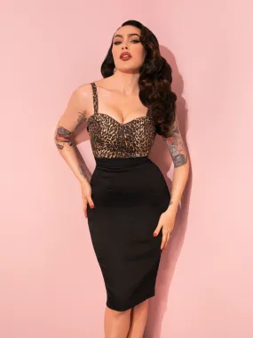 PRE-ORDER - Vixen Pencil Skirt in Black - Vixen by Micheline Pitt