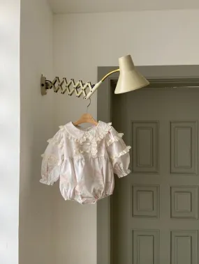 Princess Neck Collar Romper