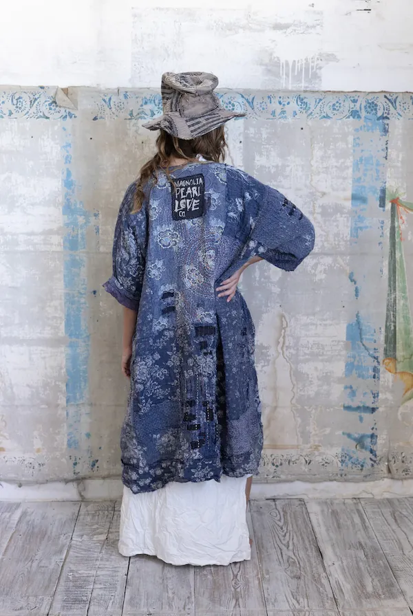 QUILTED BORO KIMONO - JACKET 794