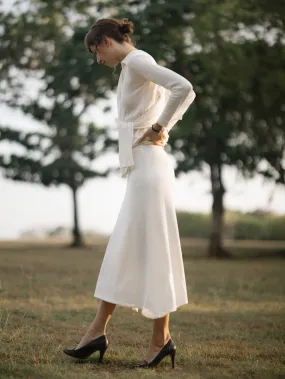 Rayon Knit Skirt