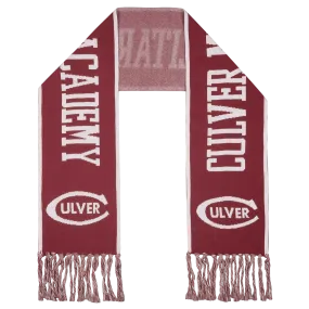 Renew Scarf - Maroon / White