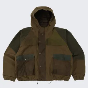 REWORK® WAX RAIN CROPPED JACKET - N° 007