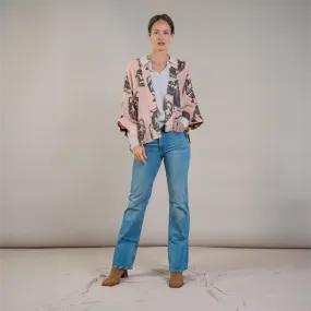Short 'Pots Plaster' Kimono by One Hundred Stars