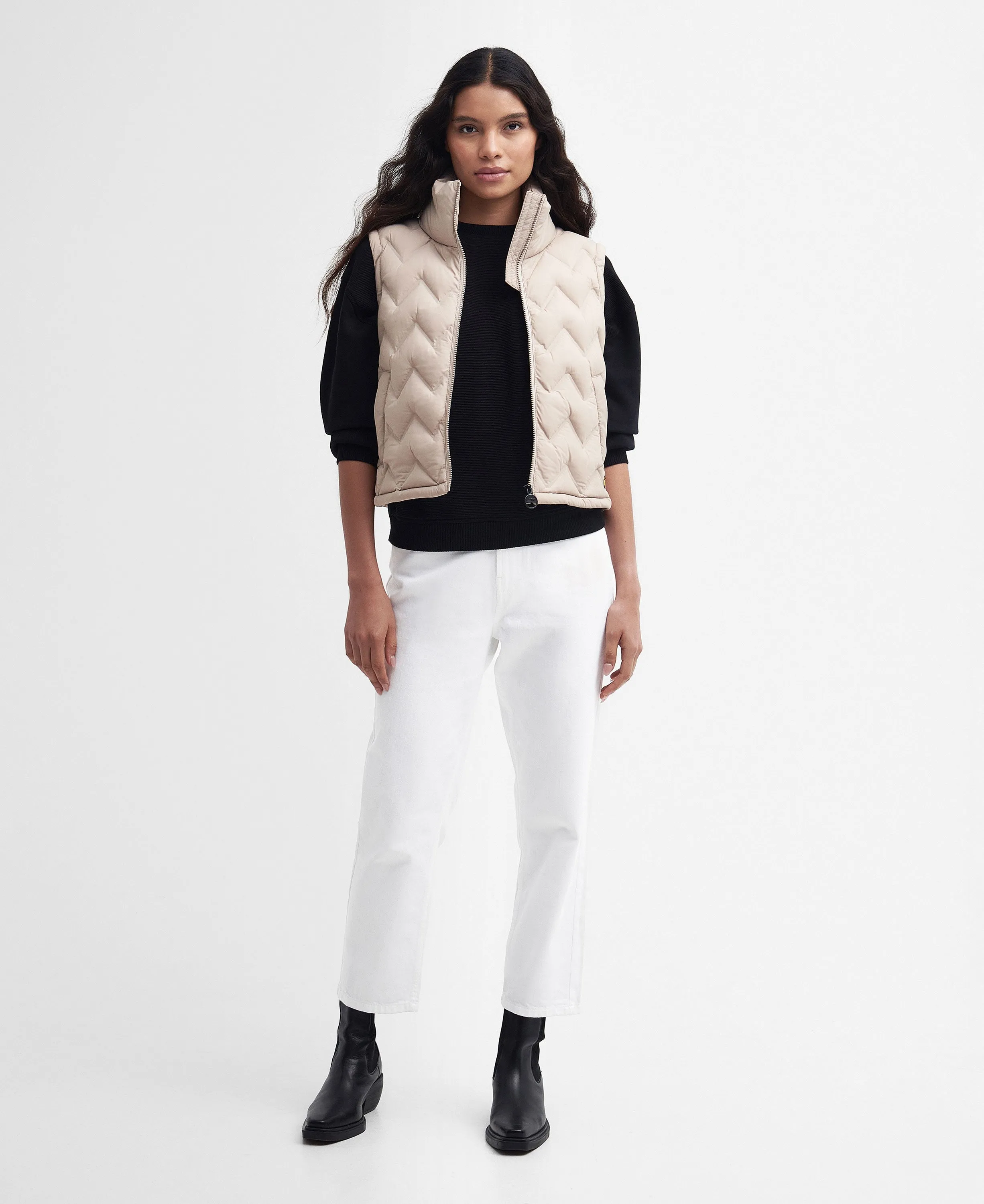 Smithstone Quilted Gilet - Oat