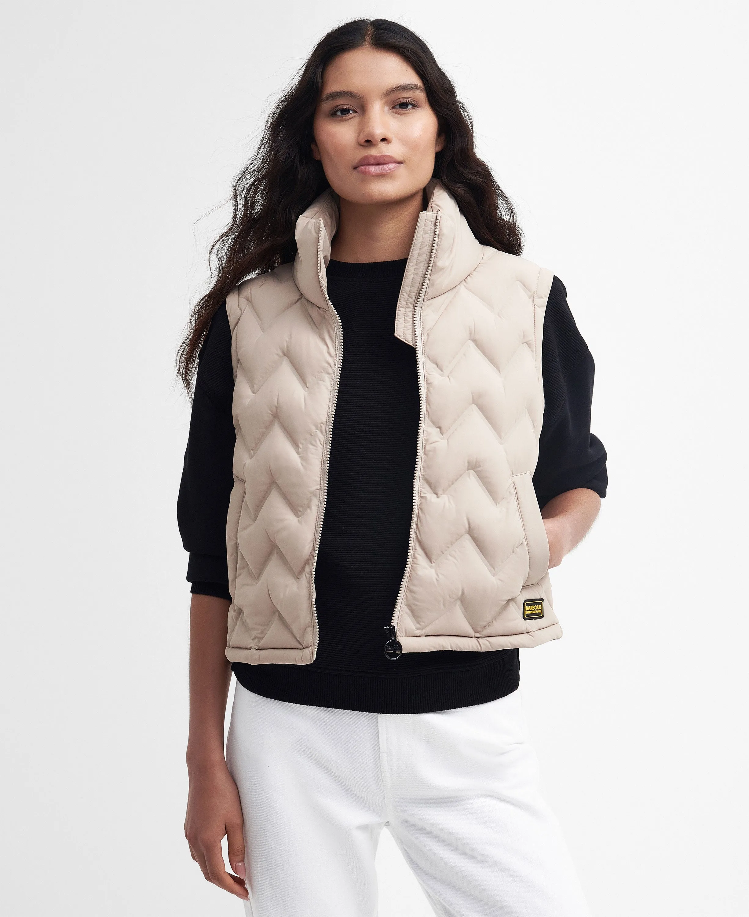 Smithstone Quilted Gilet - Oat