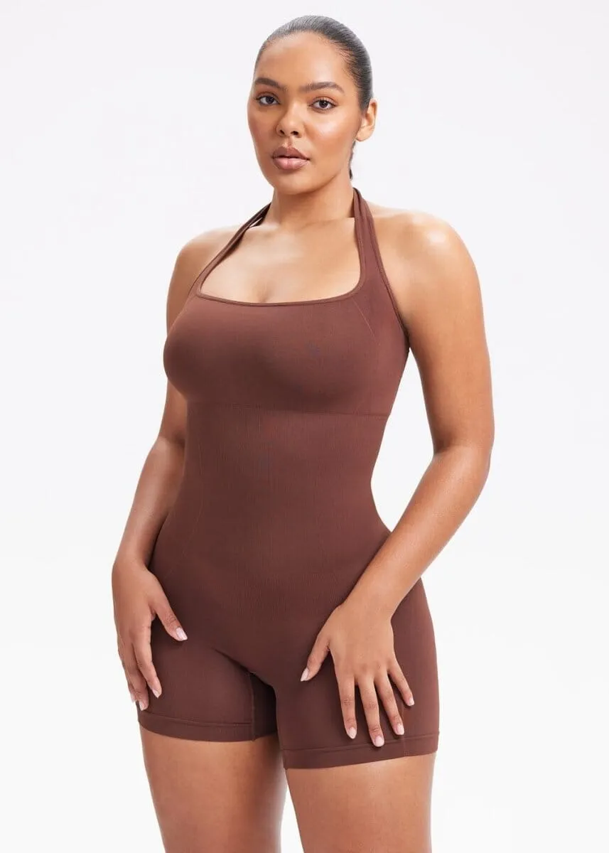 SnatchedKnit Halter Romper
